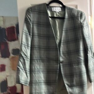 Jones New York Gray Sport Coat with Classic Lapel